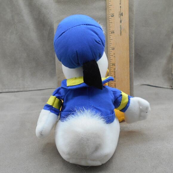 Disney Store Mini Bean Bag Donald Duck in Sailor Suit 9" Plush - Picture 5 of 8